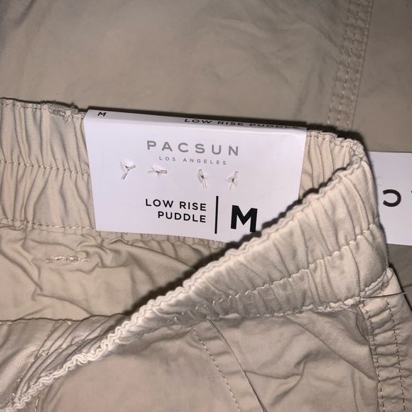 Pacsun Cargo Lowrise beige pants - Picture 3 of 5